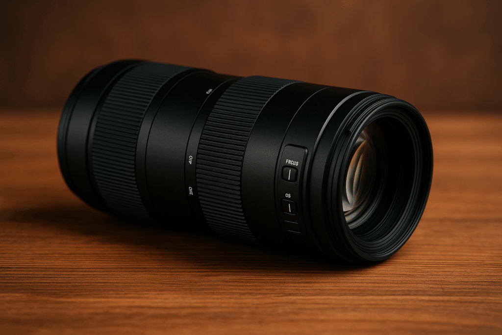 Sigma 100-400mm f/5-6.3 DG OS HSM Contemporary telephoto lens for wildlife photography.