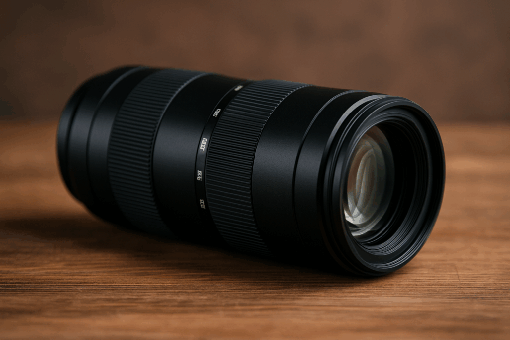 Sony FE 70-300mm f/4.5-5.6 G OSS telephoto zoom lens for wildlife photography.